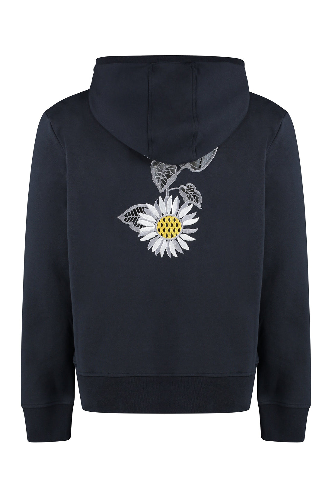 Thom Browne-OUTLET-SALE-Logo cotton hoodie-ARCHIVIST