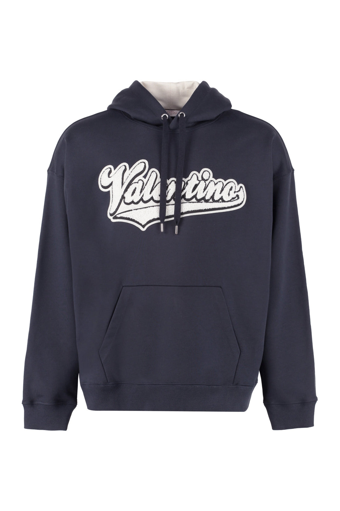Valentino-OUTLET-SALE-Logo cotton hoodie-ARCHIVIST