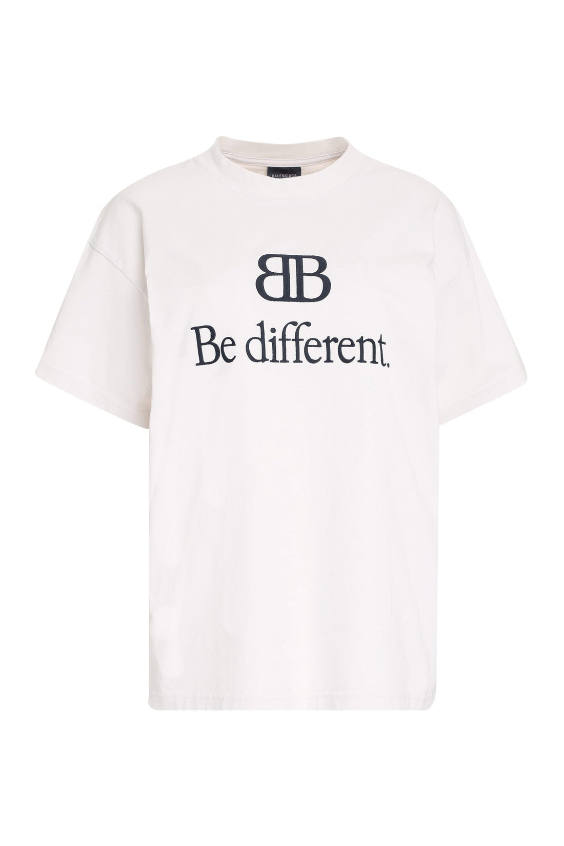 Balenciaga-OUTLET-SALE-Logo cotton t-shirt-ARCHIVIST