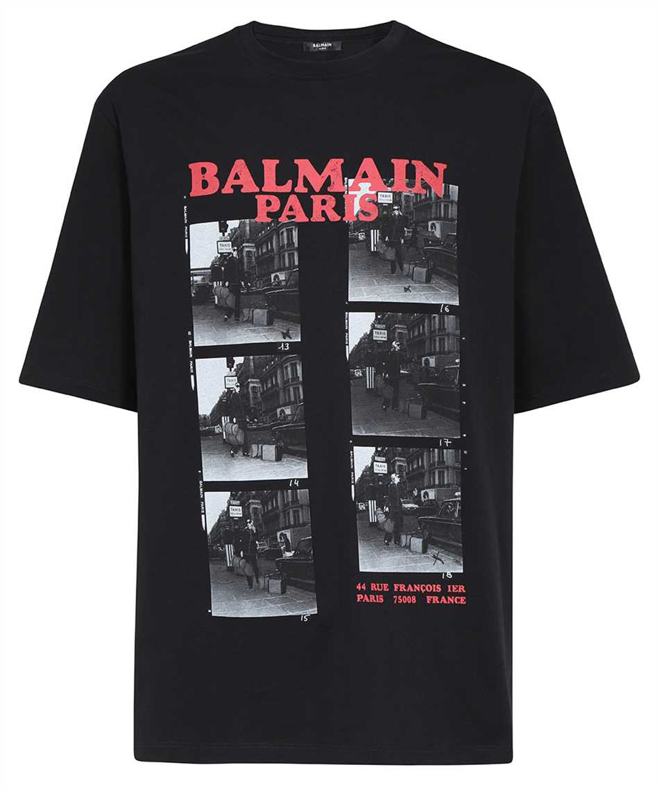 Balmain-OUTLET-SALE-Logo cotton t-shirt-ARCHIVIST