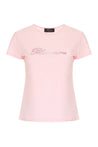 Blumarine-OUTLET-SALE-Logo cotton t-shirt-ARCHIVIST