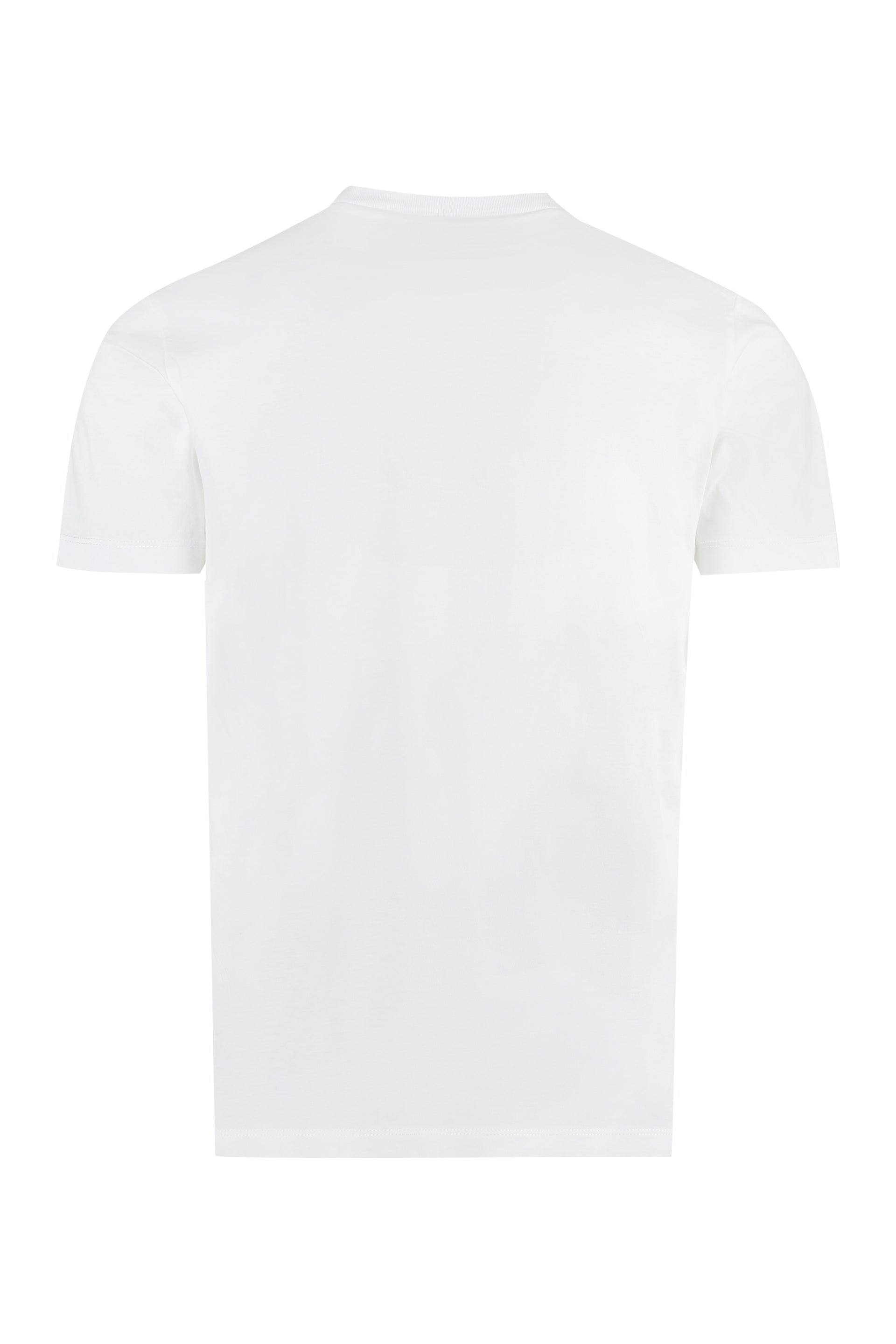 Dsquared2-OUTLET-SALE-Logo cotton t-shirt-ARCHIVIST