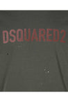 Dsquared2-OUTLET-SALE-Logo cotton t-shirt-ARCHIVIST
