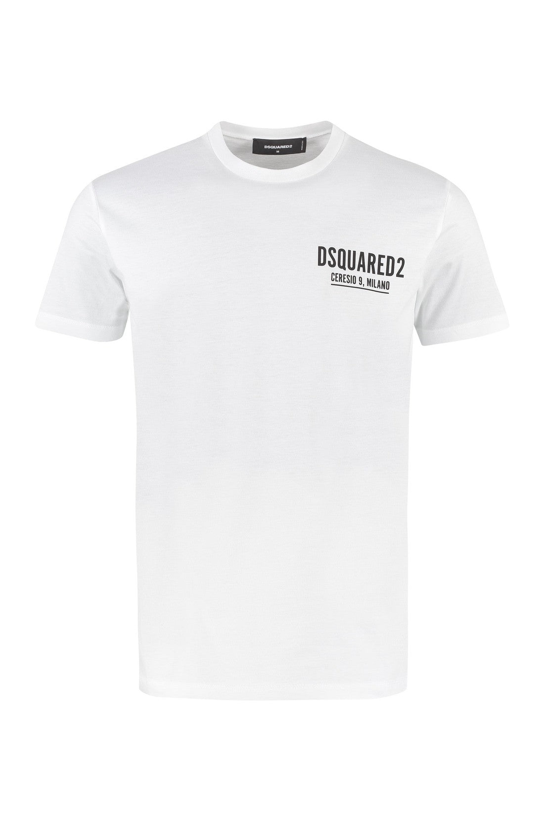 Dsquared2-OUTLET-SALE-Logo cotton t-shirt-ARCHIVIST