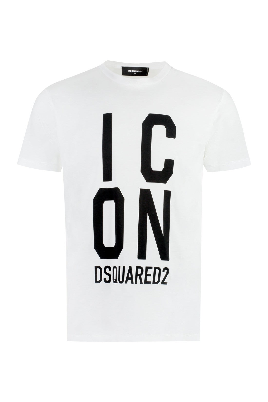 Dsquared2-OUTLET-SALE-Logo cotton t-shirt-ARCHIVIST