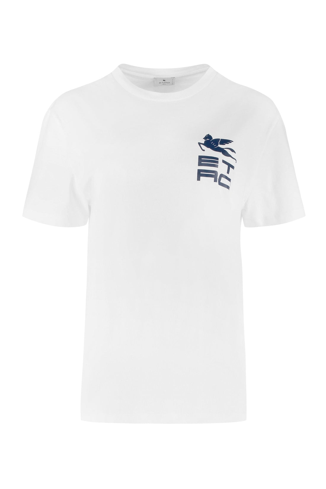 Etro-OUTLET-SALE-Logo cotton t-shirt-ARCHIVIST
