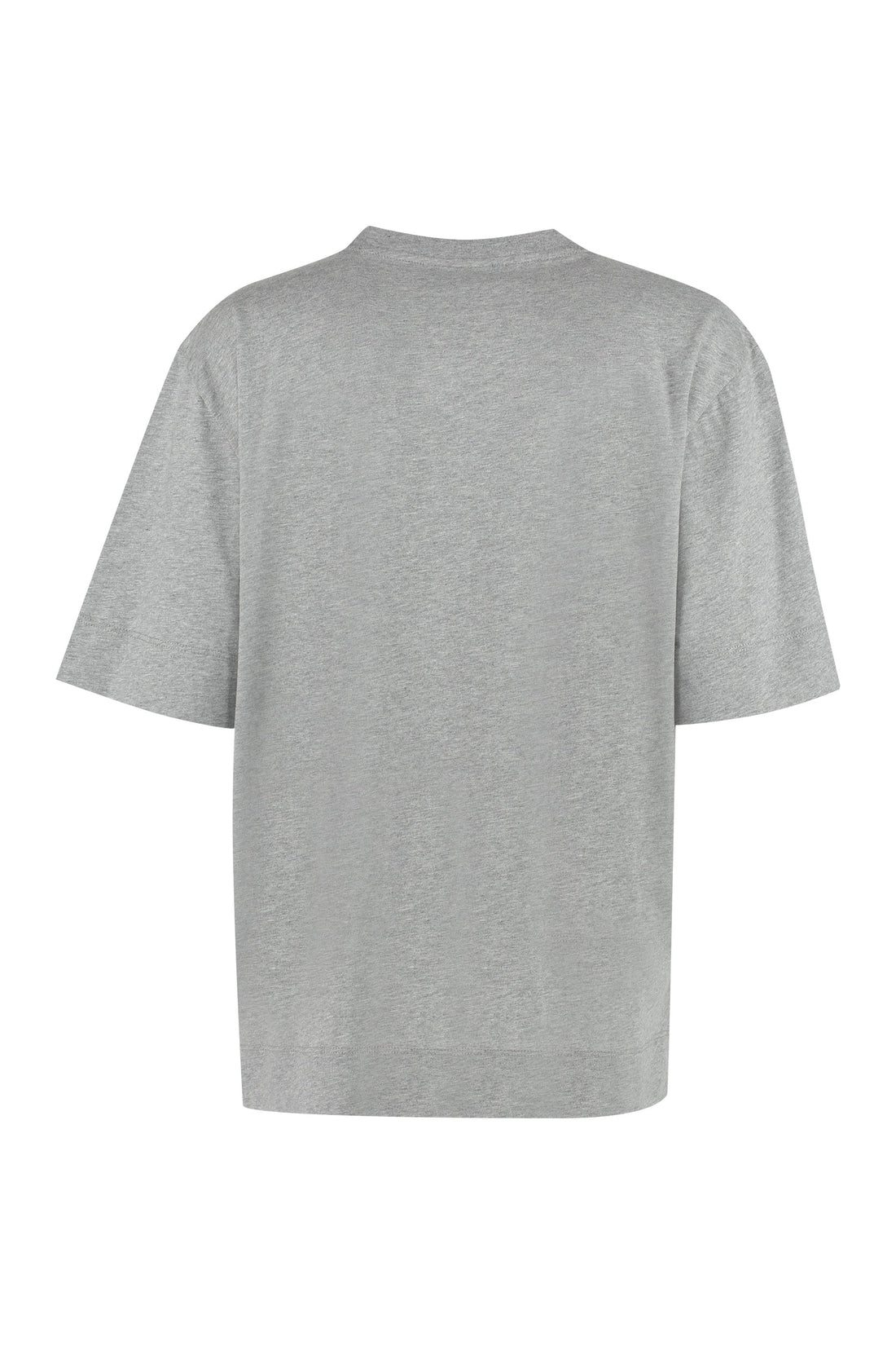 GANNI-OUTLET-SALE-Logo cotton t-shirt-ARCHIVIST