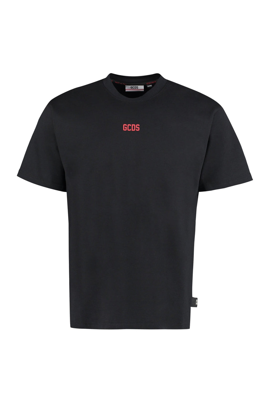GCDS-OUTLET-SALE-Logo cotton t-shirt-ARCHIVIST