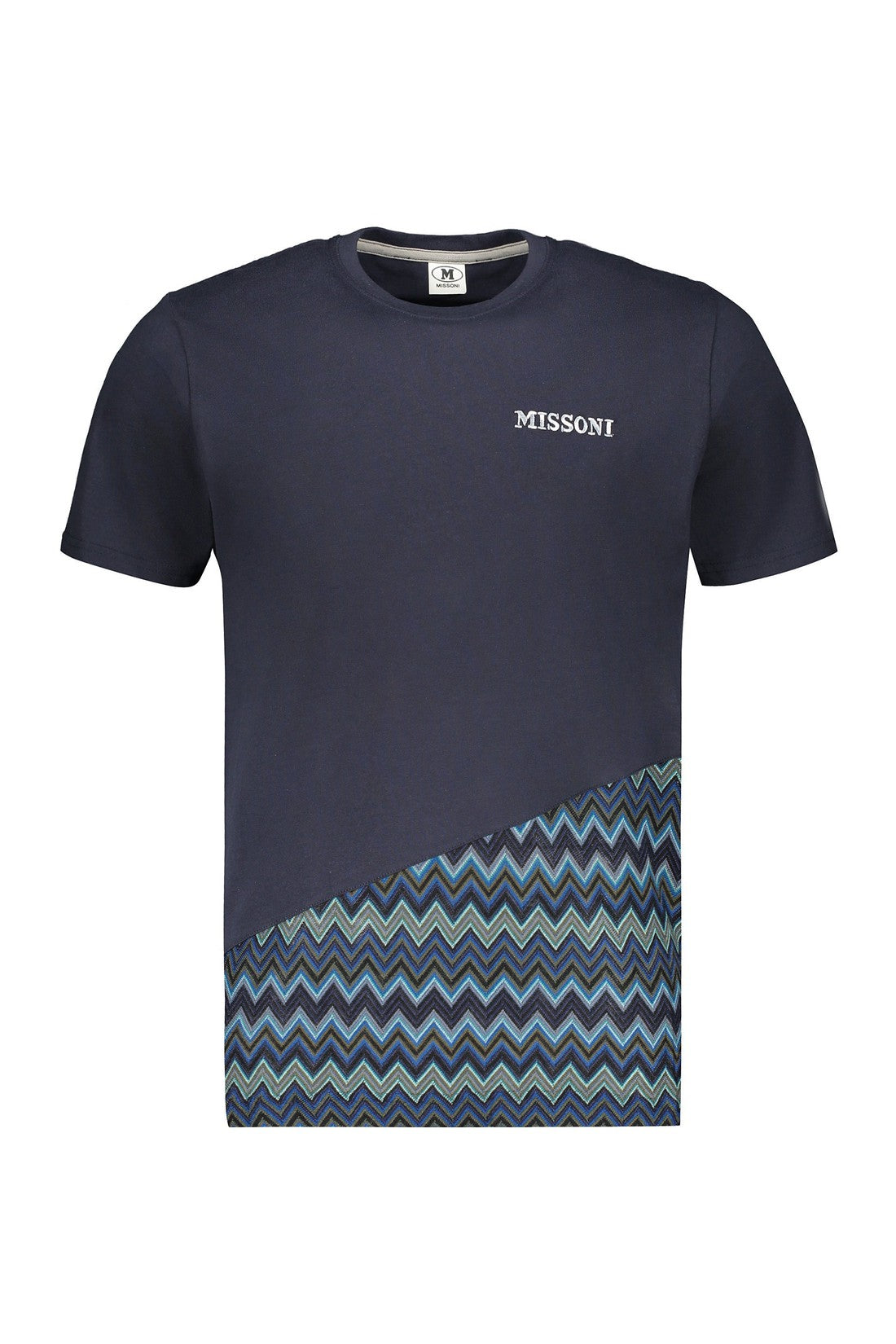 Missoni-OUTLET-SALE-Logo cotton t-shirt-ARCHIVIST