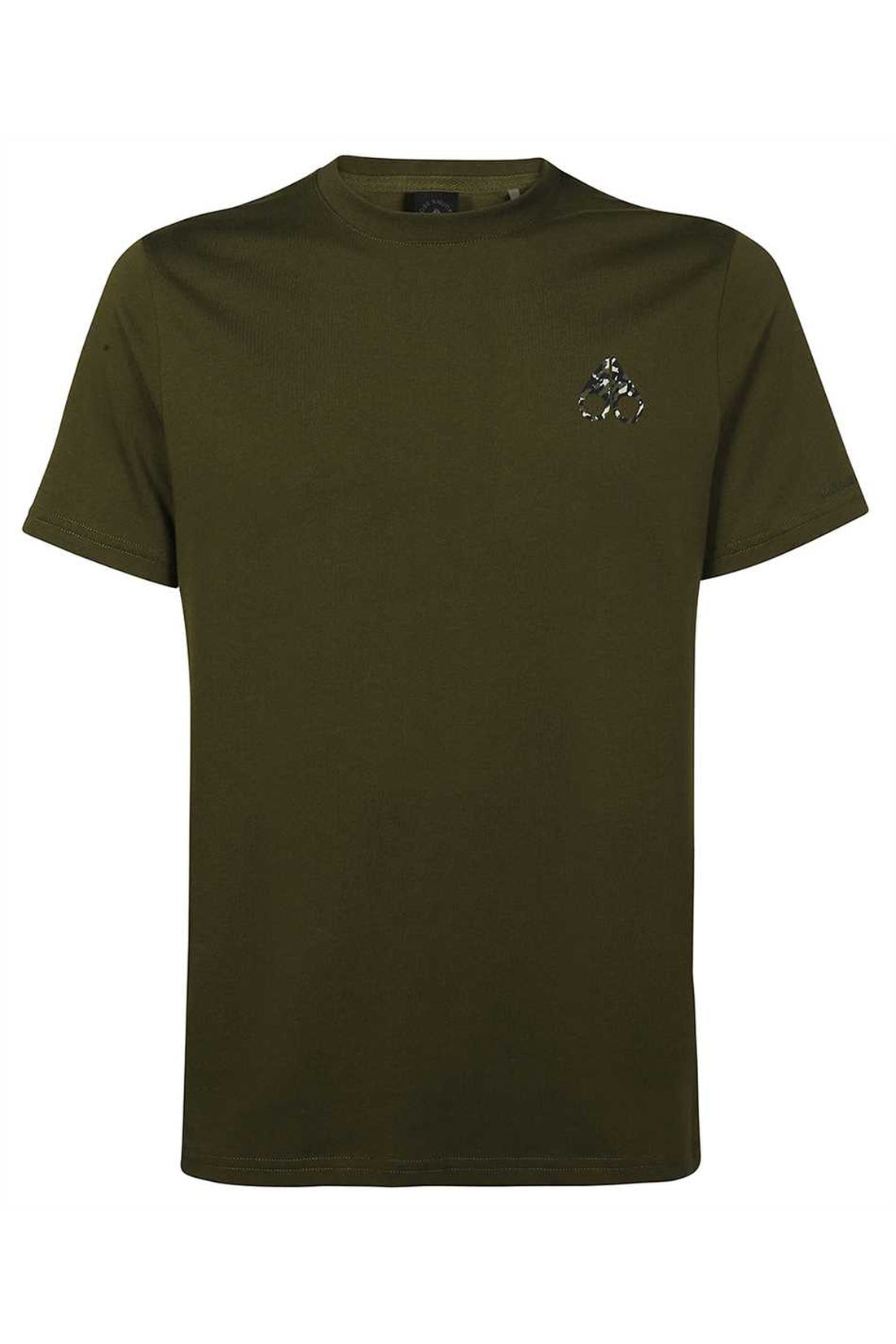 Moose Knuckles-OUTLET-SALE-Logo cotton t-shirt-ARCHIVIST
