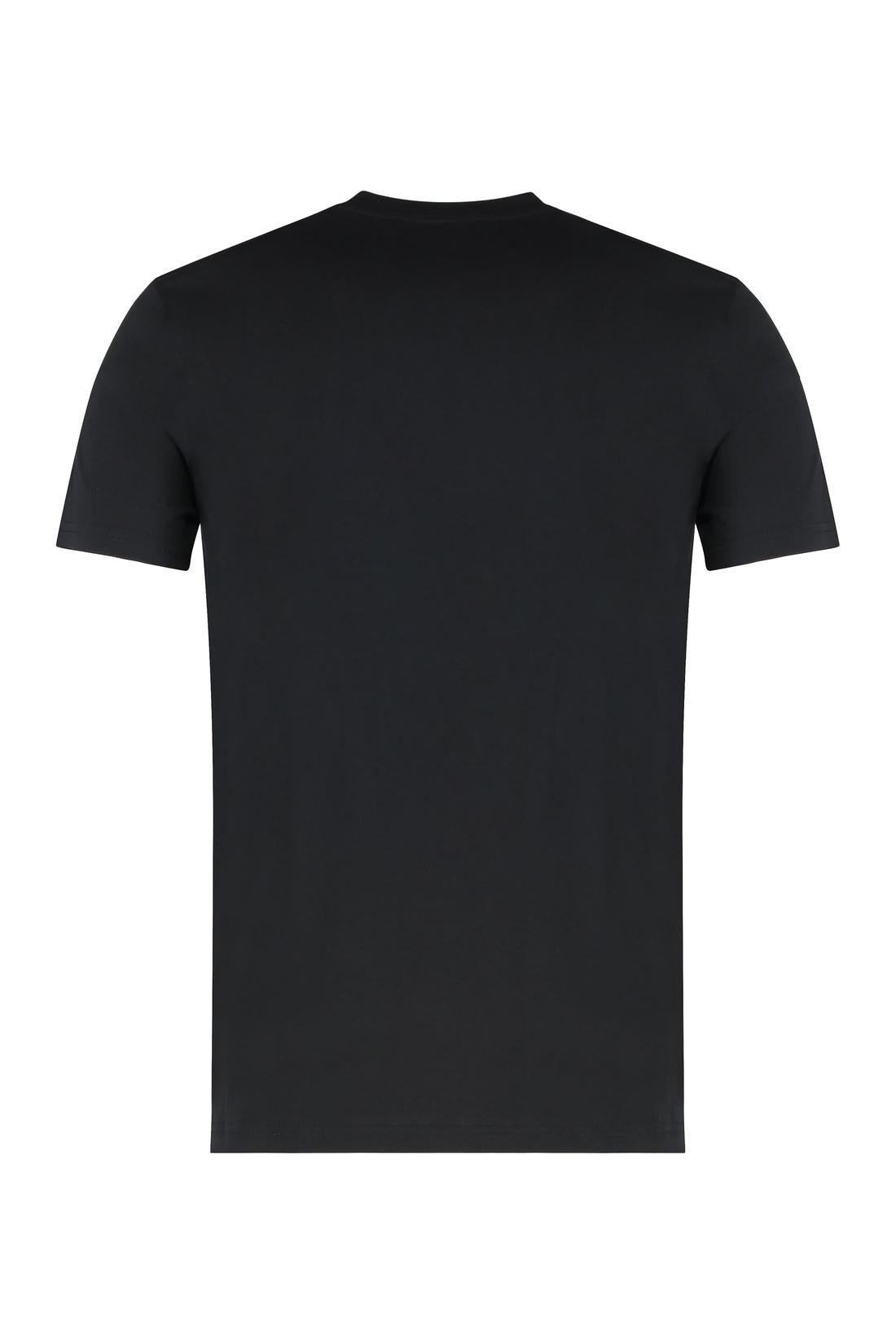 Moschino-OUTLET-SALE-Logo cotton t-shirt-ARCHIVIST