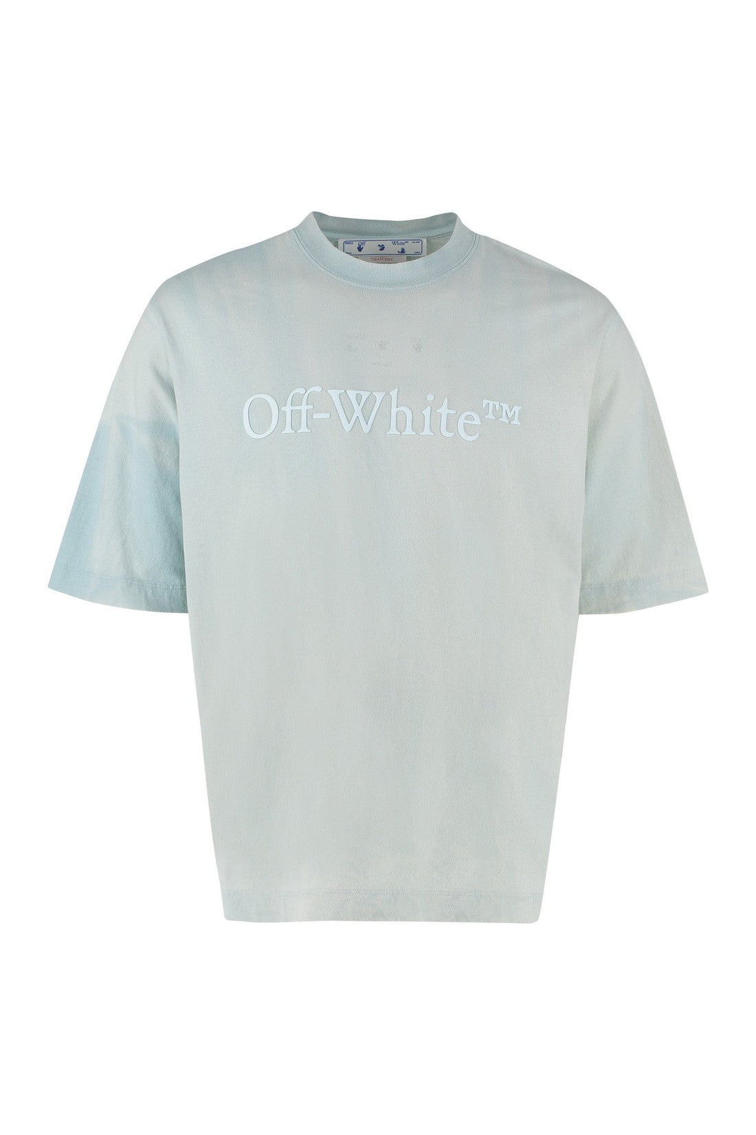 Off-White-OUTLET-SALE-Logo cotton t-shirt-ARCHIVIST