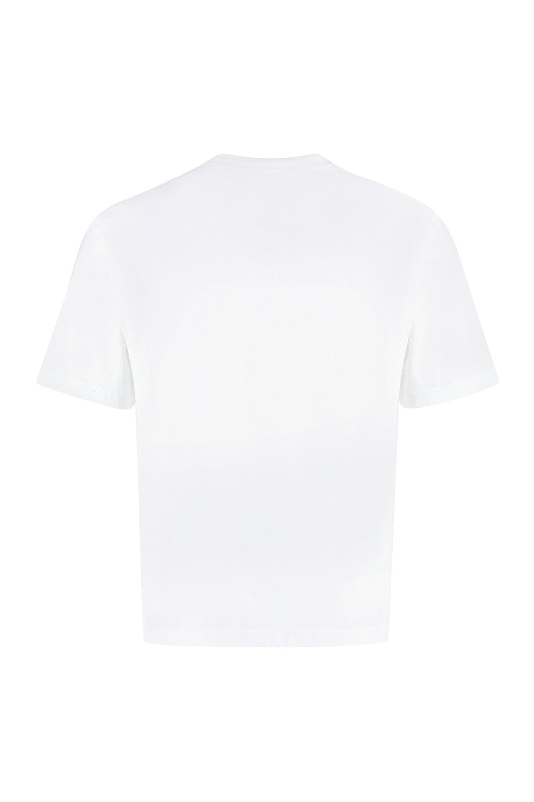 Palm Angels-OUTLET-SALE-Logo cotton t-shirt-ARCHIVIST