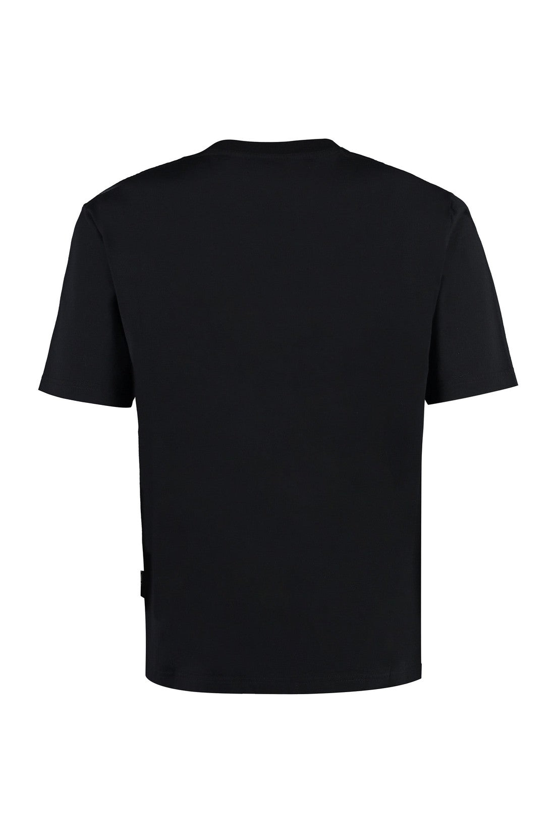Palm Angels-OUTLET-SALE-Logo cotton t-shirt-ARCHIVIST