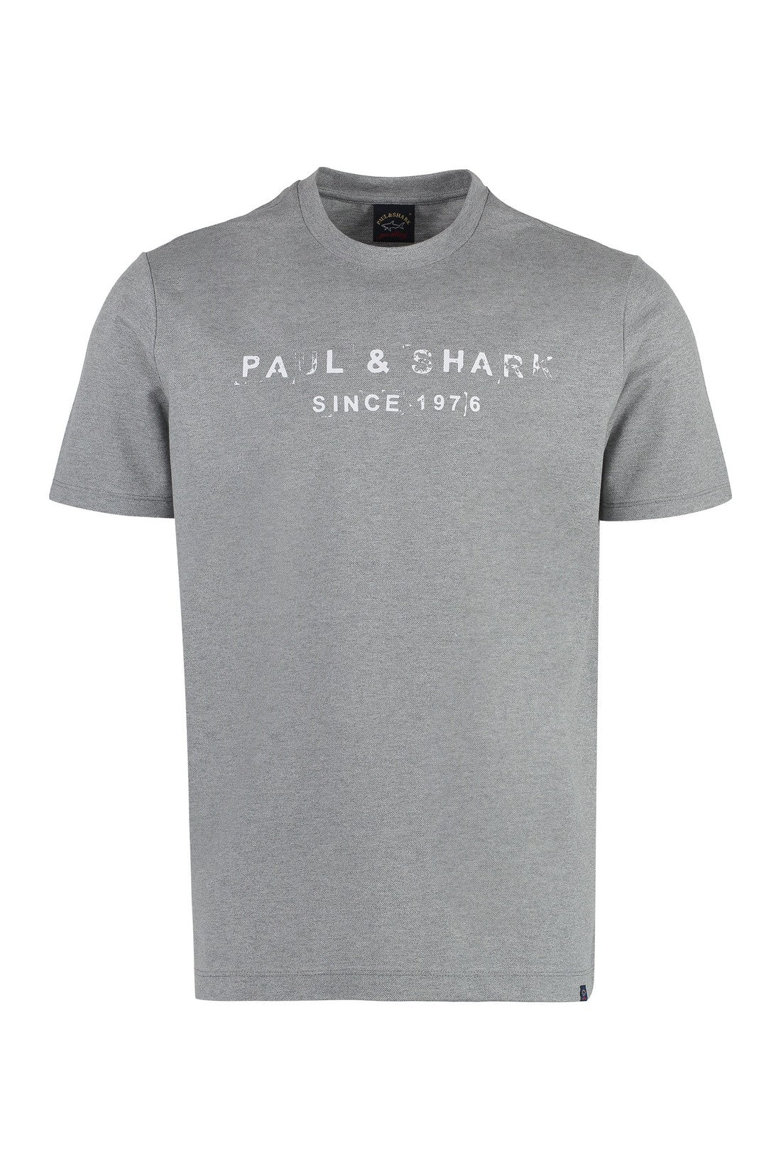 Piralo-OUTLET-SALE-Logo cotton t-shirt-ARCHIVIST