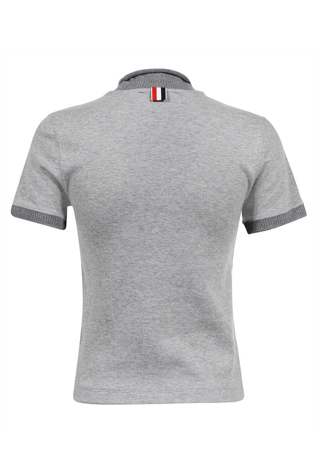 Thom Browne-OUTLET-SALE-Logo cotton t-shirt-ARCHIVIST