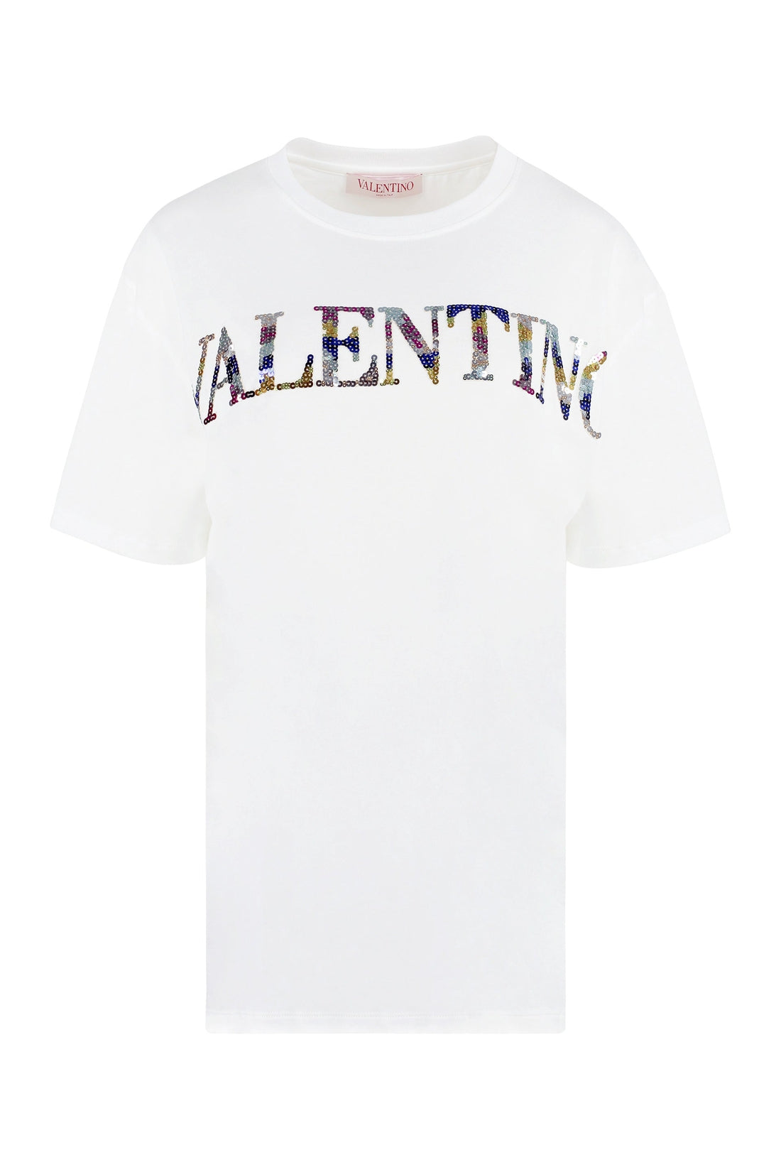 Valentino-OUTLET-SALE-Logo cotton t-shirt-ARCHIVIST