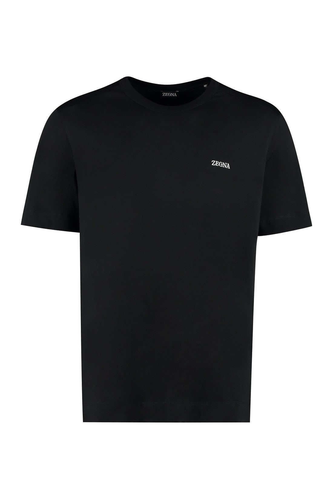 Zegna-OUTLET-SALE-Logo cotton t-shirt-ARCHIVIST