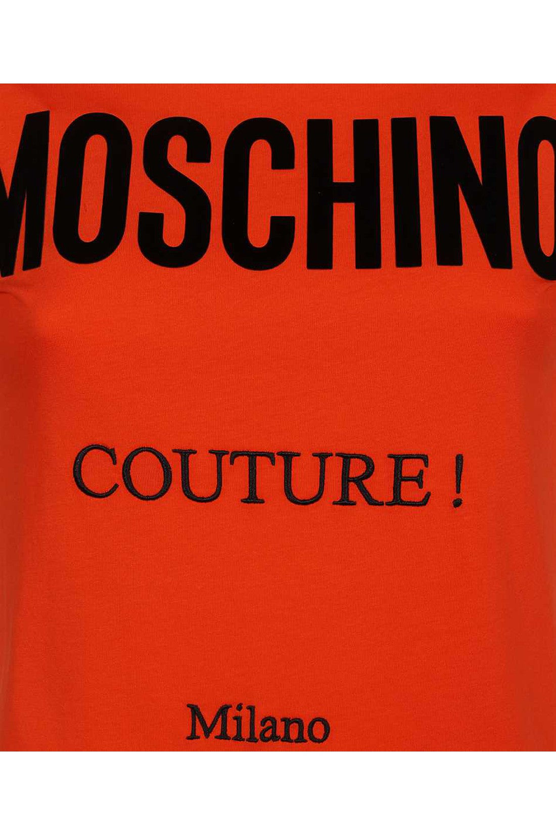 Moschino-OUTLET-SALE-Logo crew-neck t-shirt-ARCHIVIST