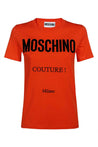 Moschino-OUTLET-SALE-Logo crew-neck t-shirt-ARCHIVIST