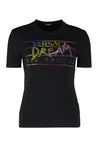 Versace-OUTLET-SALE-Logo crew-neck t-shirt-ARCHIVIST