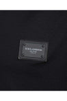 Dolce & Gabbana-OUTLET-SALE-Logo detail cotton T-shirt-ARCHIVIST