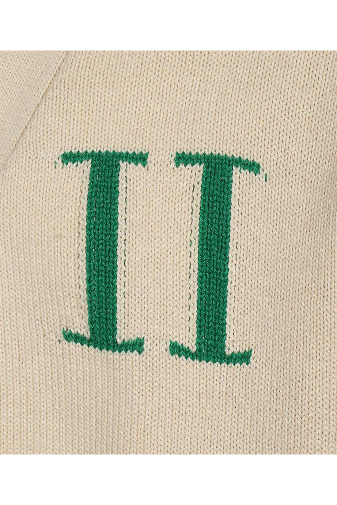 Les Deux-OUTLET-SALE-Logo detail cotton cardigan-ARCHIVIST