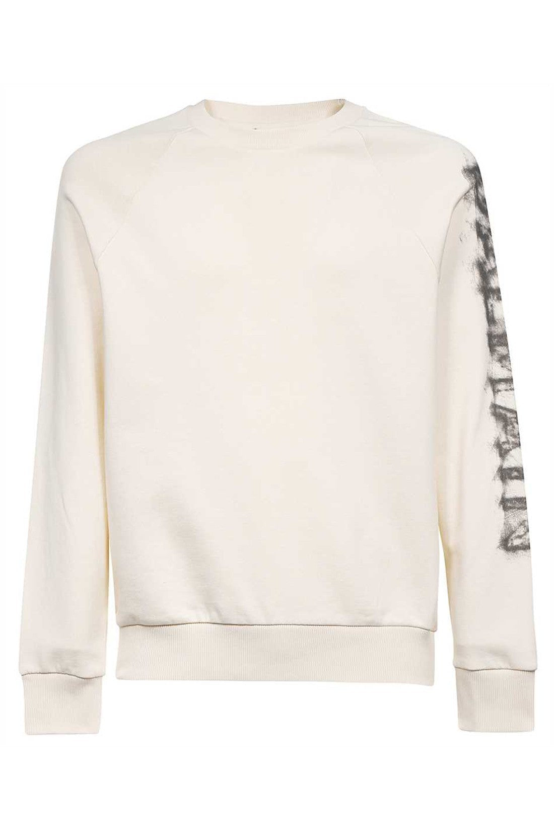 Balmain-OUTLET-SALE-Logo detail cotton sweatshirt-ARCHIVIST