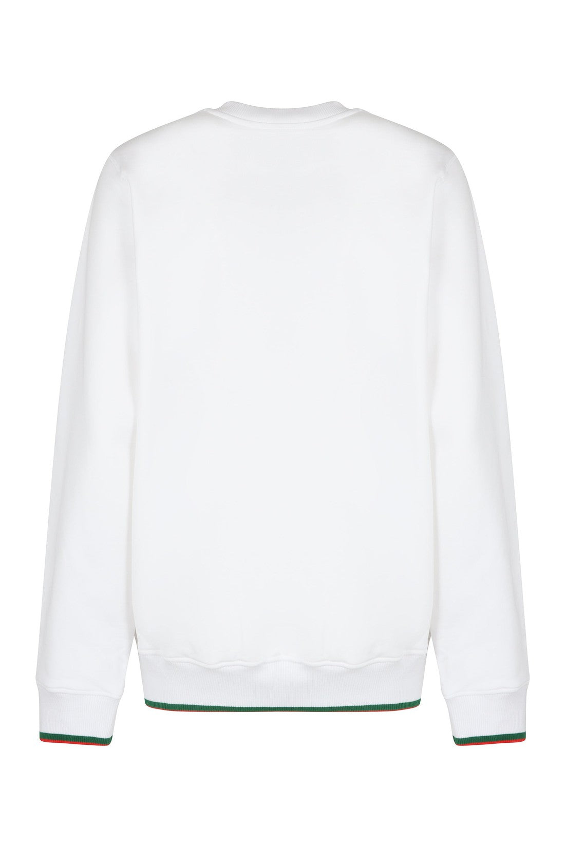 Casablanca-OUTLET-SALE-Logo detail cotton sweatshirt-ARCHIVIST