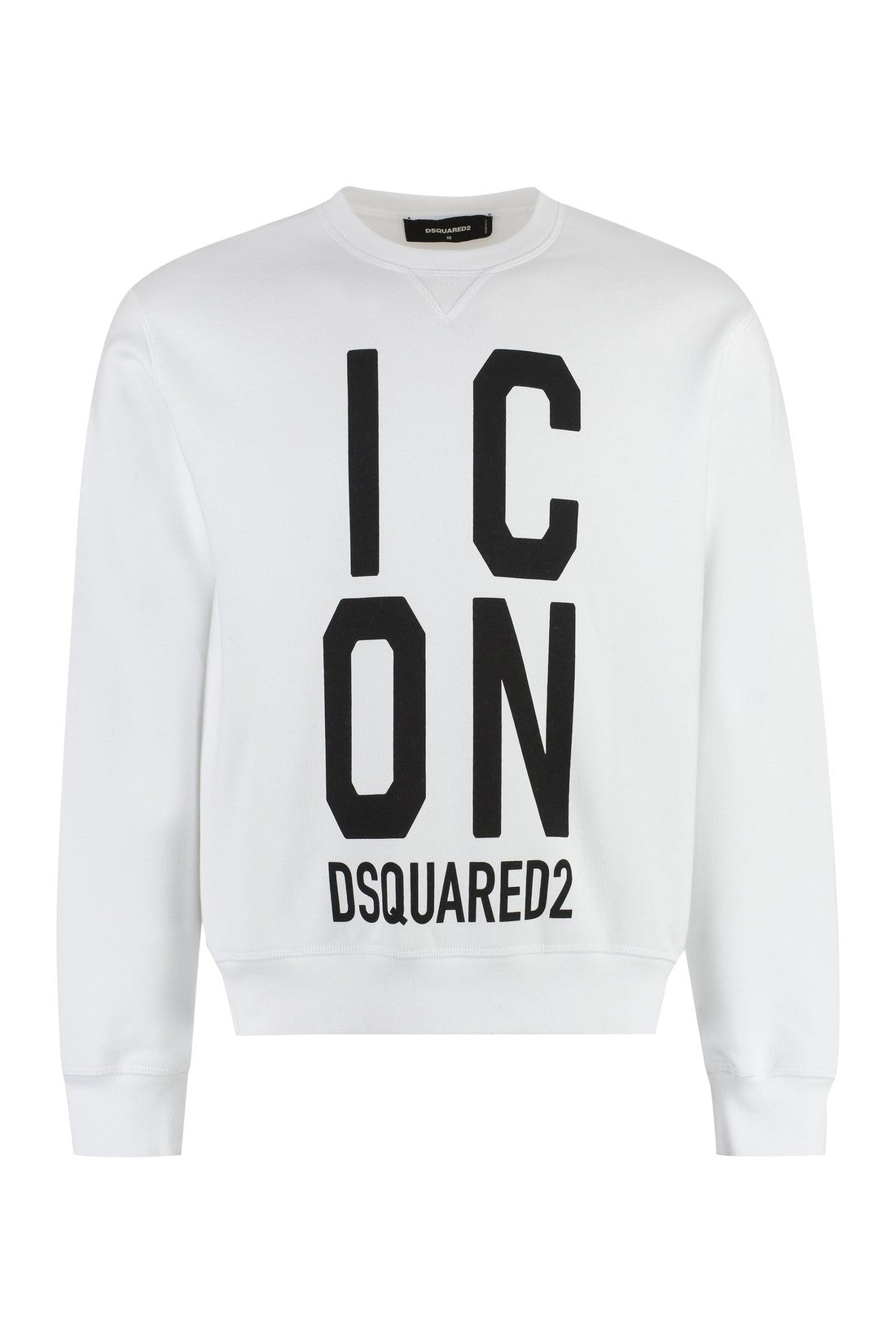 Dsquared2-OUTLET-SALE-Logo detail cotton sweatshirt-ARCHIVIST