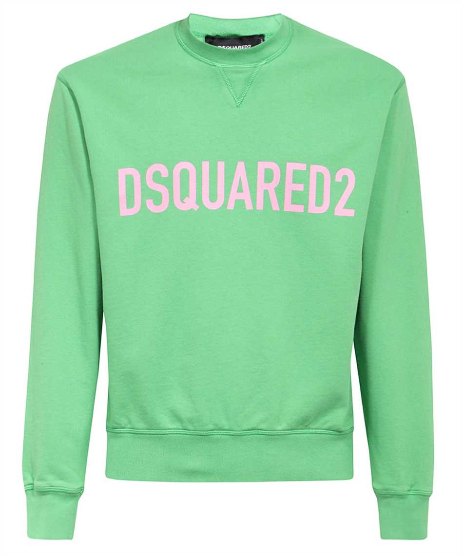 Dsquared2-OUTLET-SALE-Logo detail cotton sweatshirt-ARCHIVIST