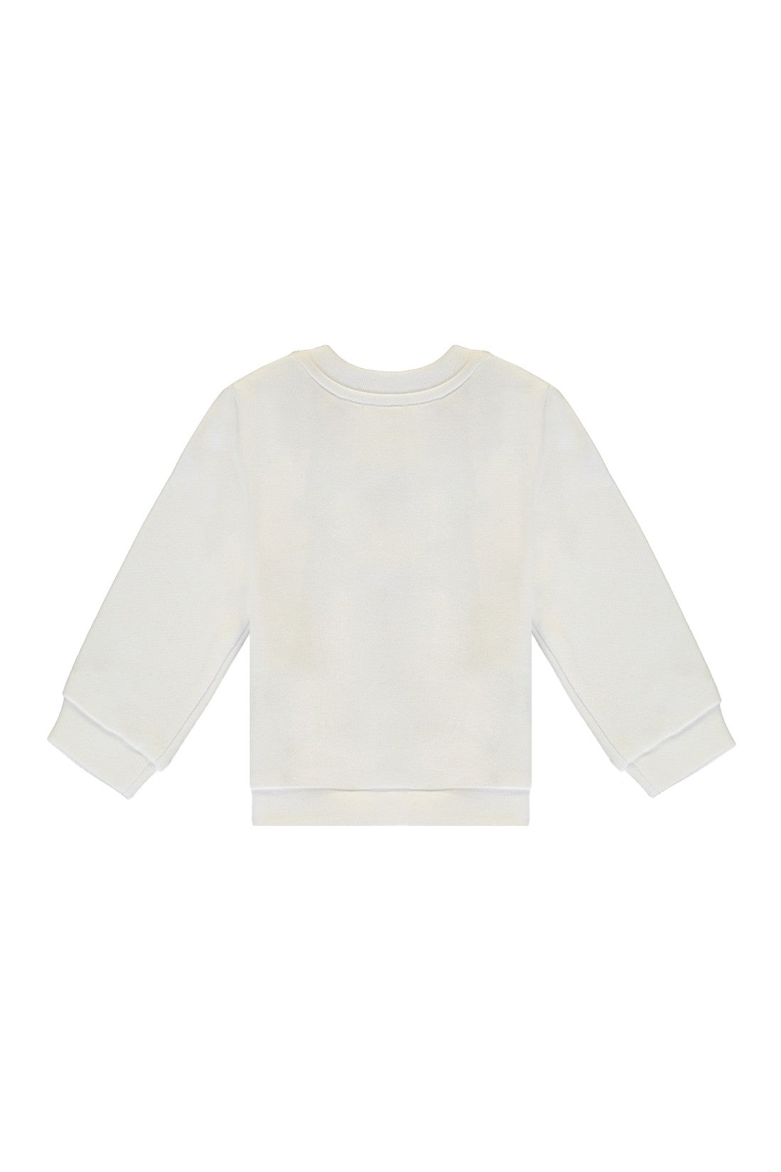 Fendi Kids-OUTLET-SALE-Logo detail cotton sweatshirt-ARCHIVIST