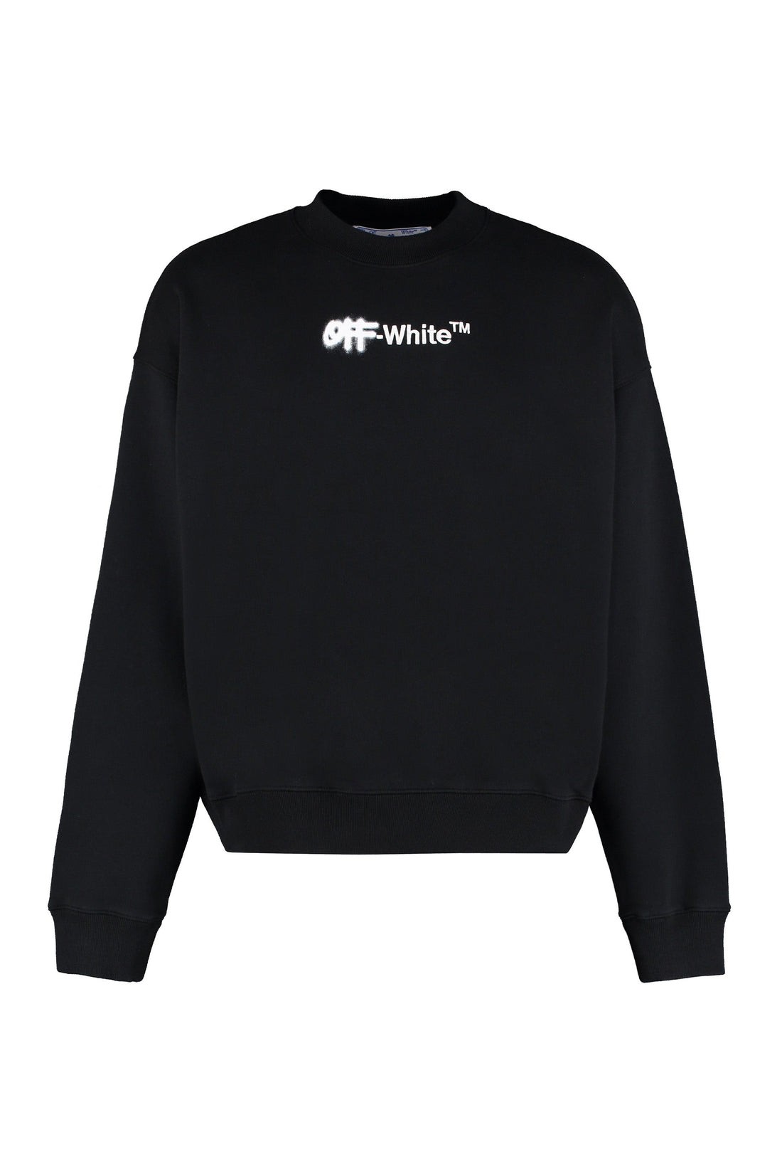 Off-White-OUTLET-SALE-Logo detail cotton sweatshirt-ARCHIVIST
