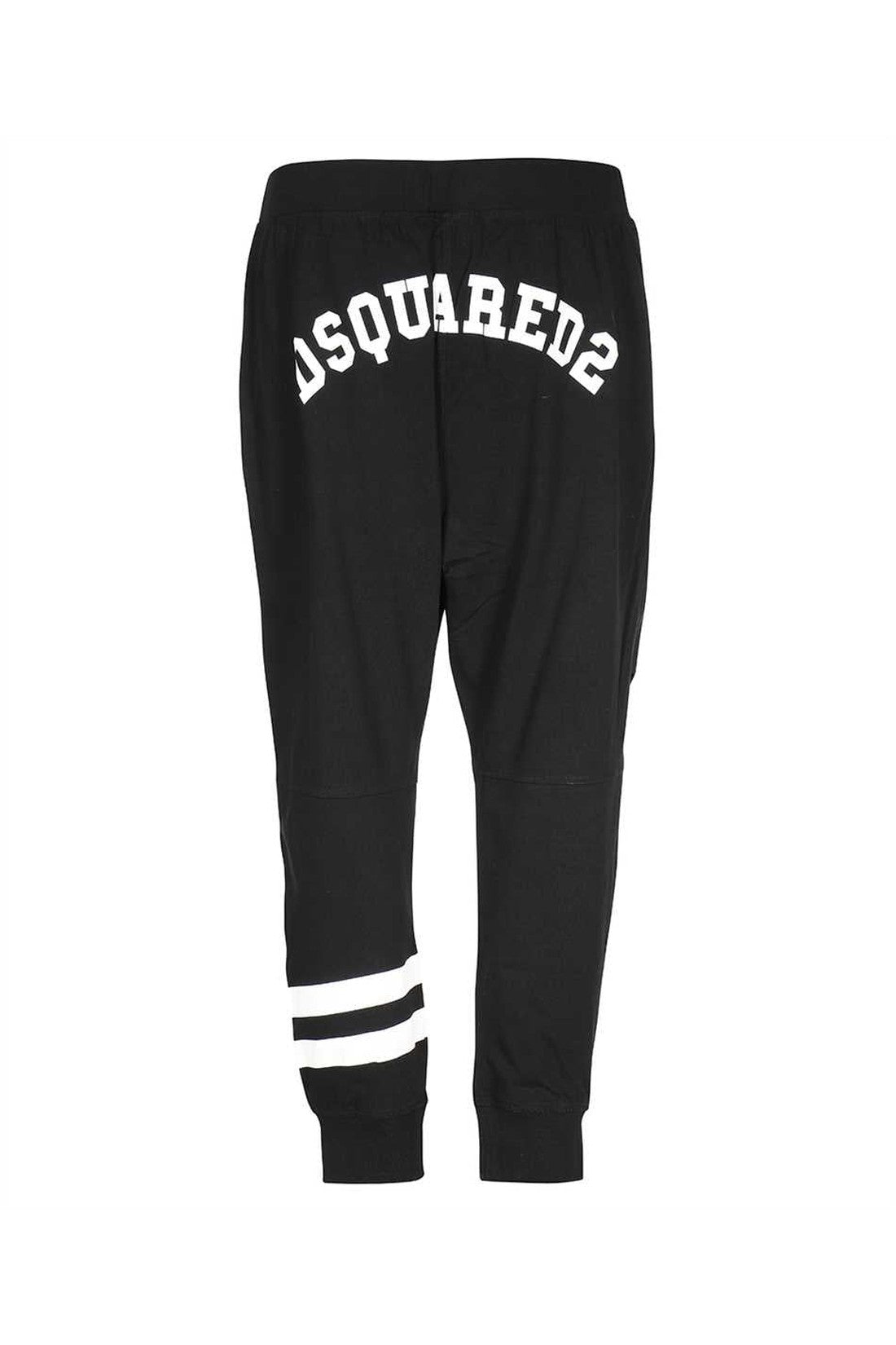 Dsquared2-OUTLET-SALE-Logo detail cotton track-pants-ARCHIVIST