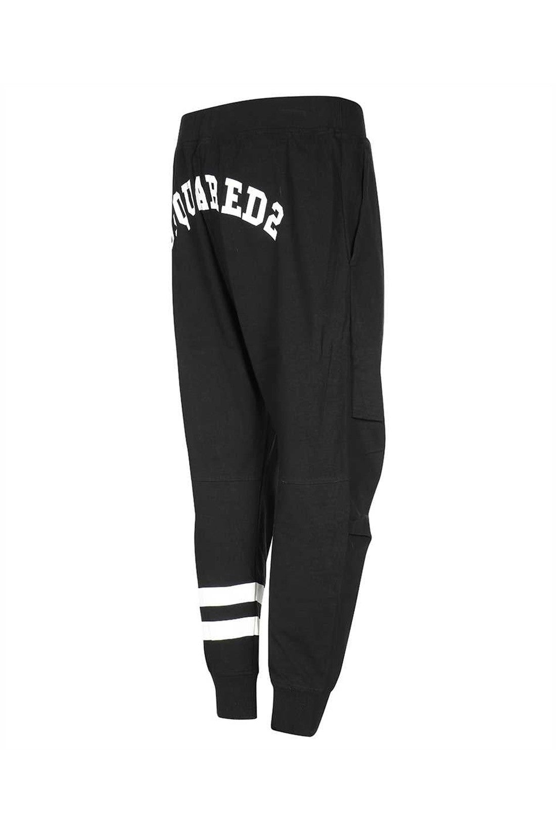 Dsquared2-OUTLET-SALE-Logo detail cotton track-pants-ARCHIVIST