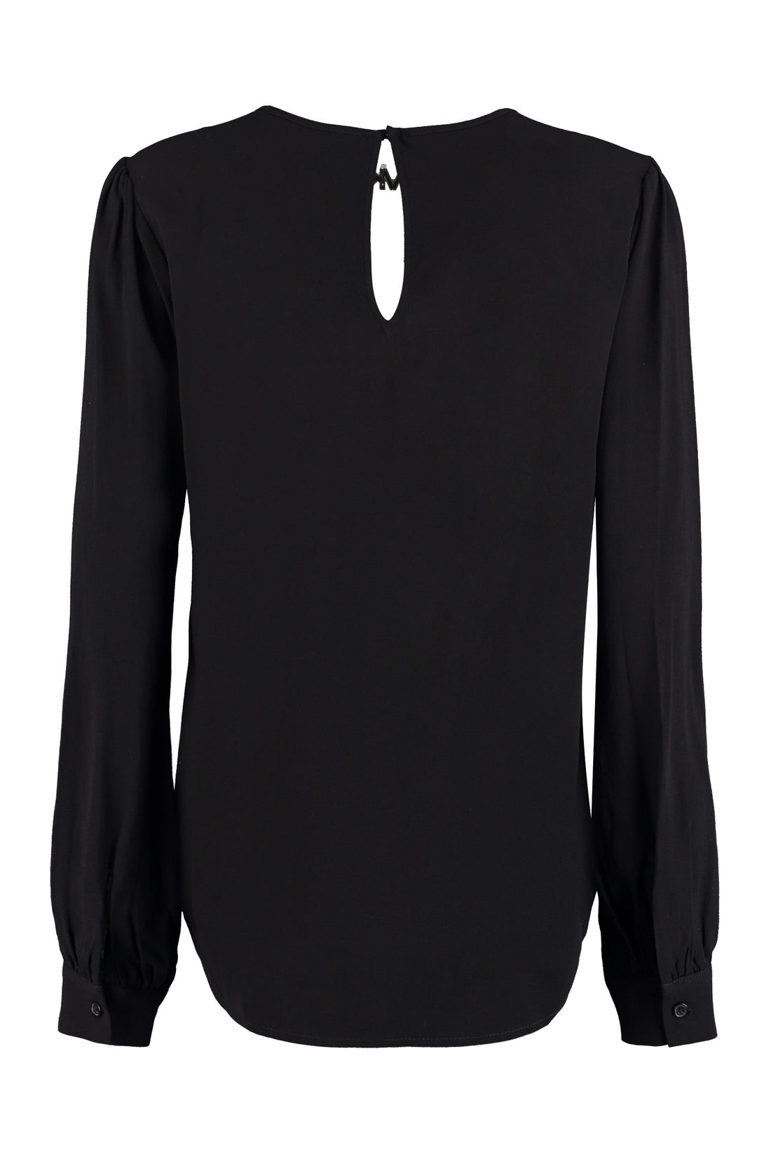 MICHAEL MICHAEL KORS-OUTLET-SALE-Logo detail crêpe blouse-ARCHIVIST