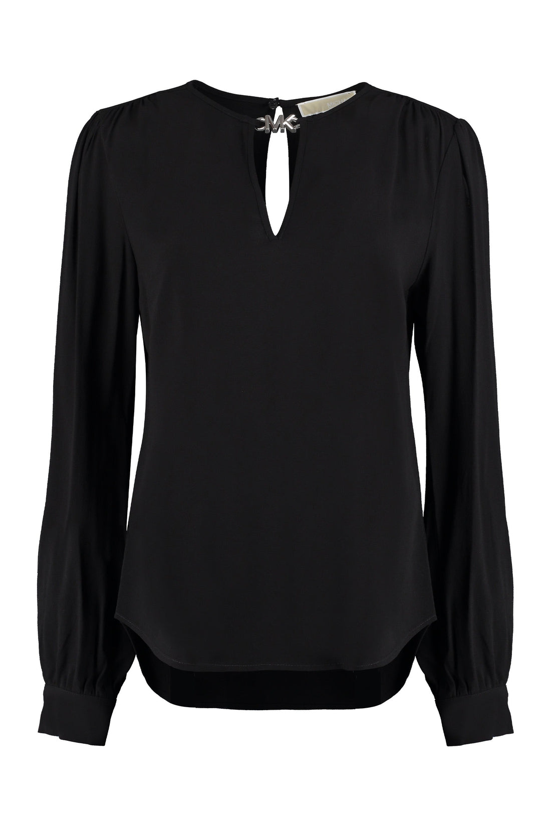 MICHAEL MICHAEL KORS-OUTLET-SALE-Logo detail crêpe blouse-ARCHIVIST