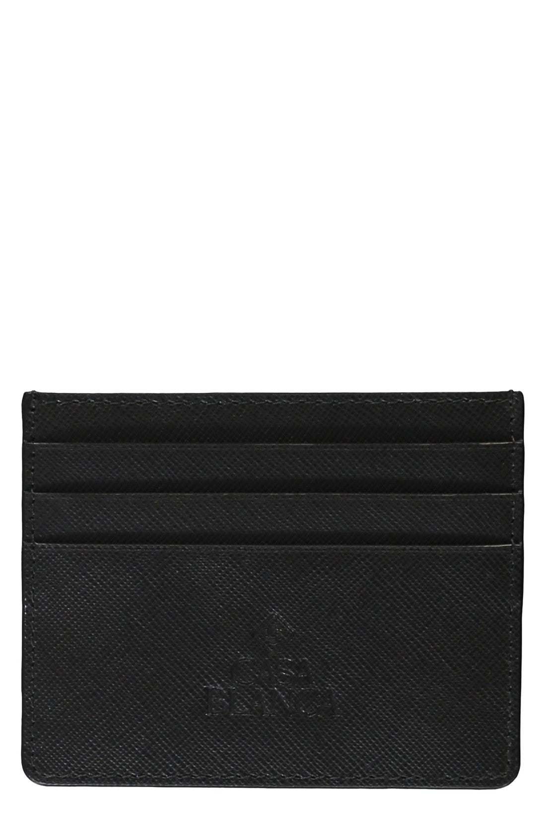 Casablanca-OUTLET-SALE-Logo detail leather card holder-ARCHIVIST