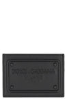 Dolce & Gabbana-OUTLET-SALE-Logo detail leather card holder-ARCHIVIST