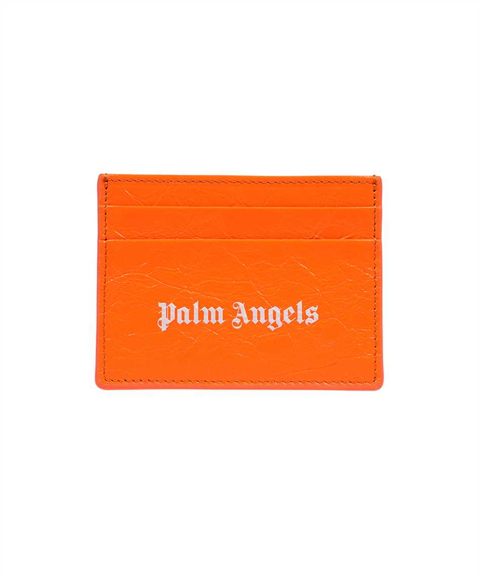 Palm Angels-OUTLET-SALE-Logo detail leather card holder-ARCHIVIST