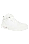 Karl Lagerfeld-OUTLET-SALE-Logo detail leather sneakers-ARCHIVIST