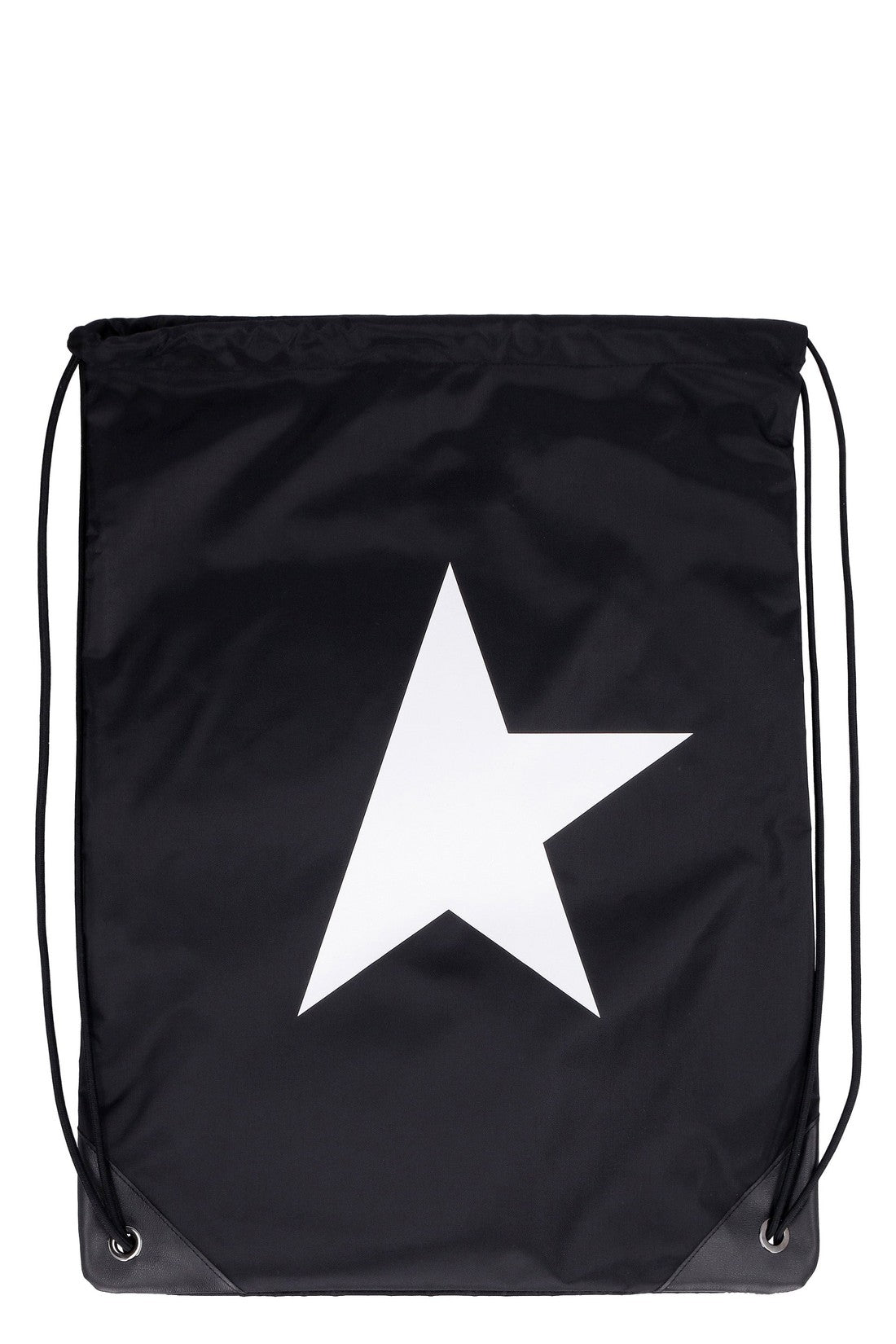 Golden Goose-OUTLET-SALE-Logo detail nylon backpack-ARCHIVIST