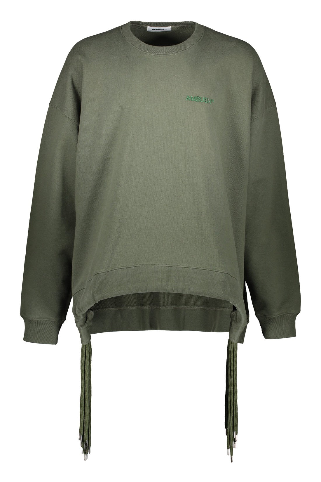 AMBUSH-OUTLET-SALE-Logo embroidered cotton sweatshirt-ARCHIVIST