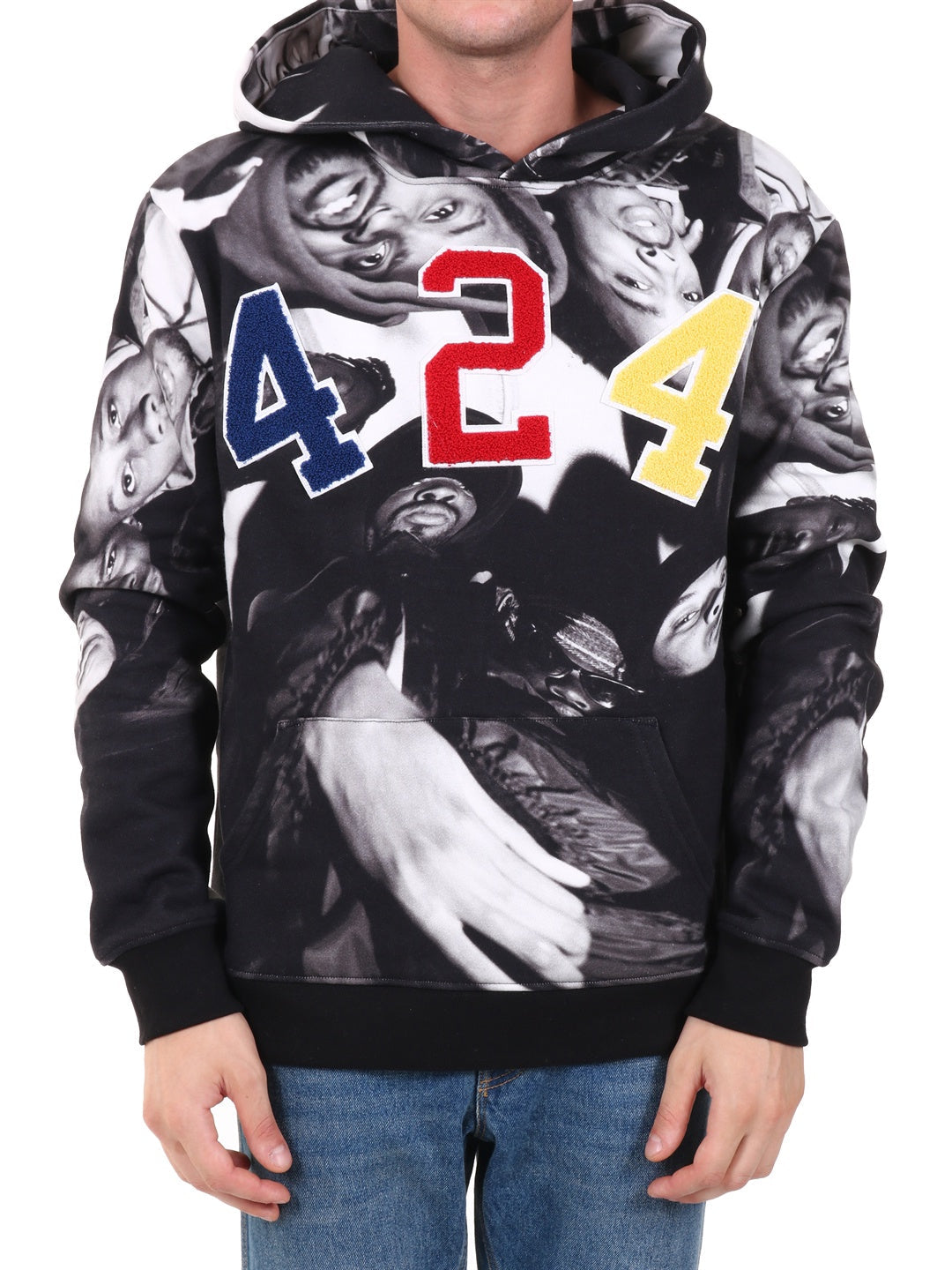 424-OUTLET-SALE-Logo hoodie multicolor-ARCHIVIST