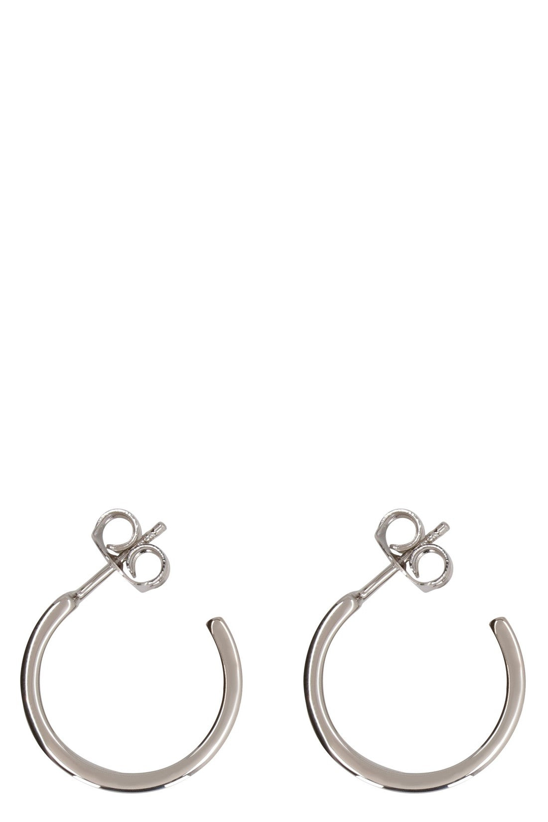 MM6 Maison Margiela-OUTLET-SALE-Logo hoop earrings-ARCHIVIST
