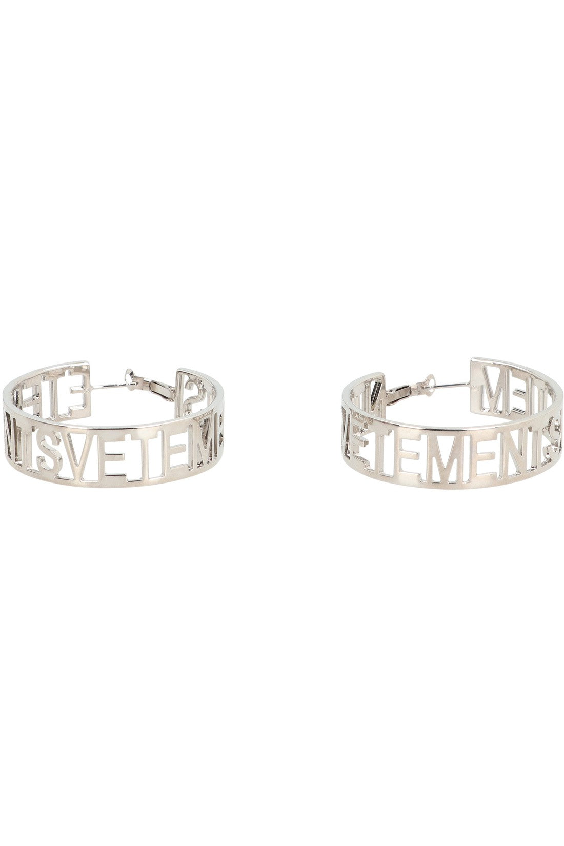 VETEMENTS-OUTLET-SALE-Logo hoop earrings-ARCHIVIST