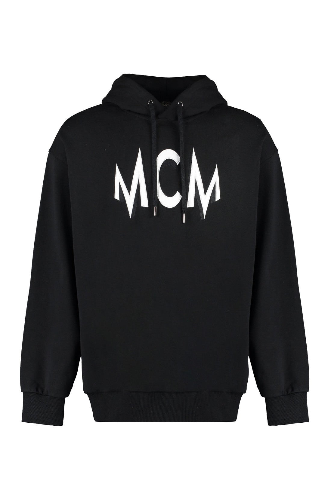 MCM-OUTLET-SALE-Logo intarsia hoodie-ARCHIVIST