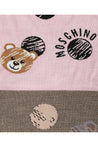 Moschino-OUTLET-SALE-Logo knitted scarf-ARCHIVIST