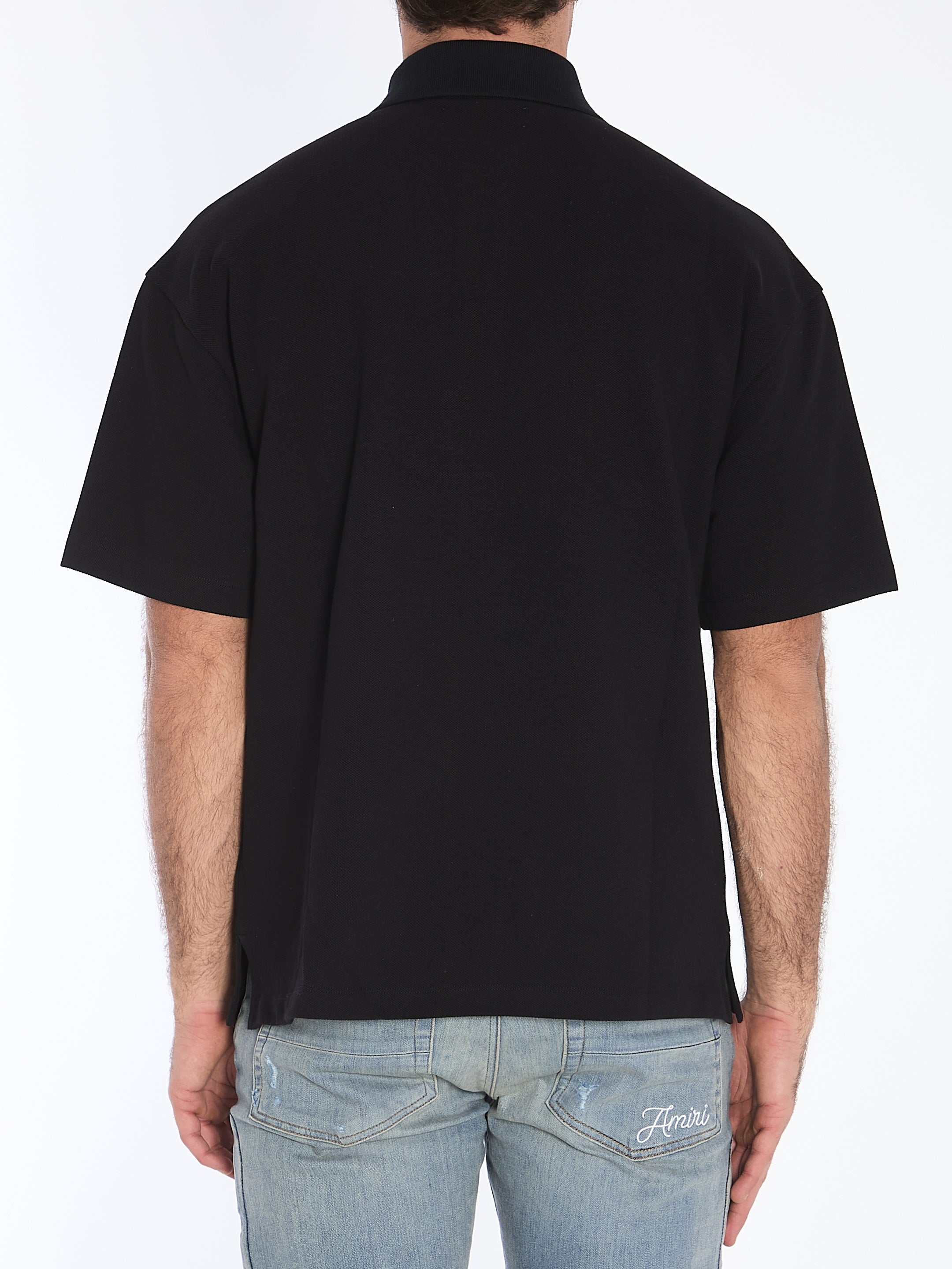 Amiri-OUTLET-SALE-Logo polo shirt-ARCHIVIST