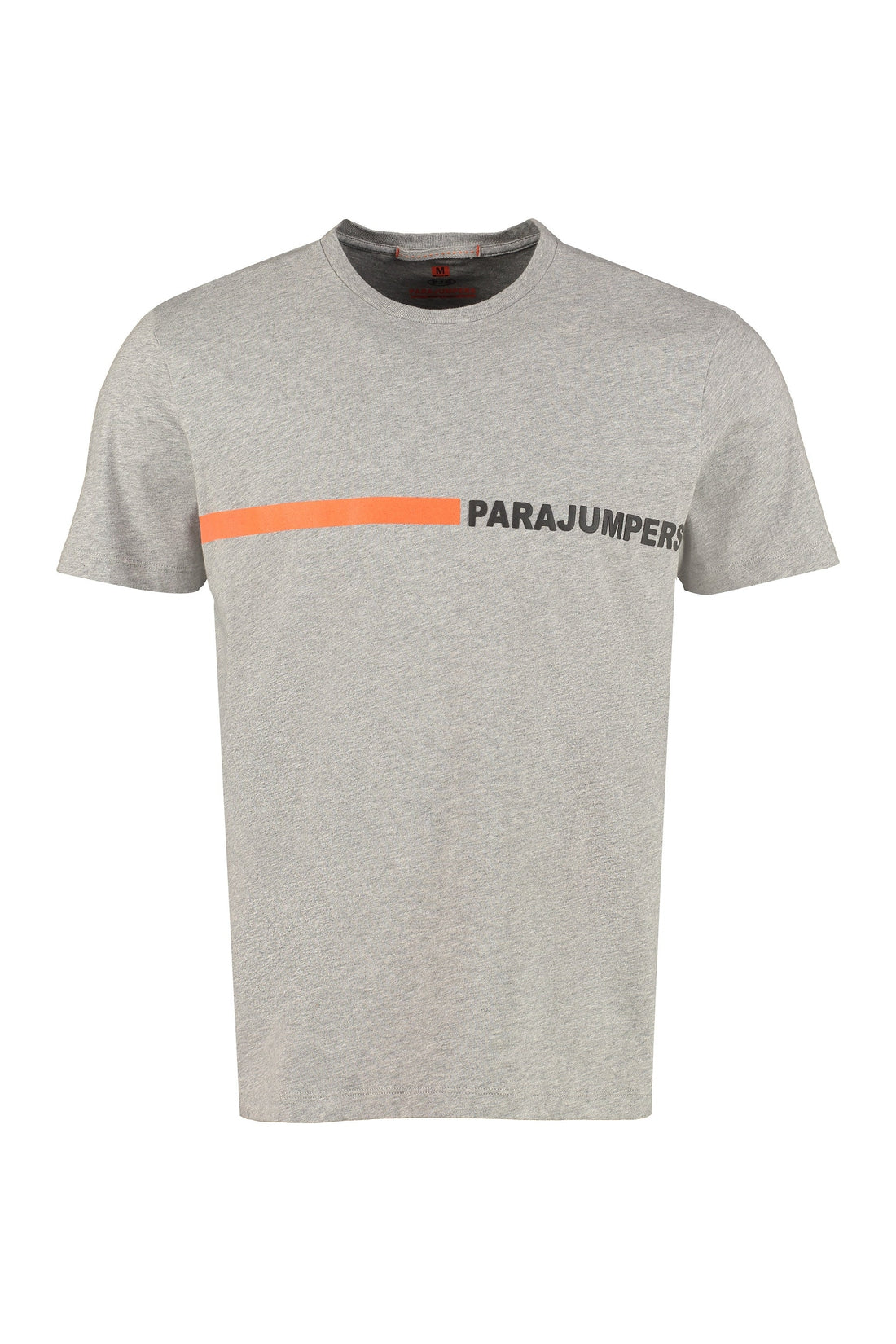 Parajumpers-OUTLET-SALE-Logo print cotton t-shirt-ARCHIVIST